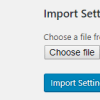 Notification Box Export and Import Settings