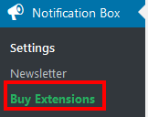 Notification Box Extensions