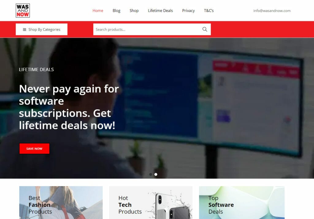 Build Affiliate Stores Was And Now website