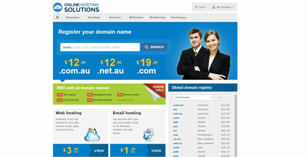 DOMAIN HOSTING FOR YOUR AFFILIATE STORE header