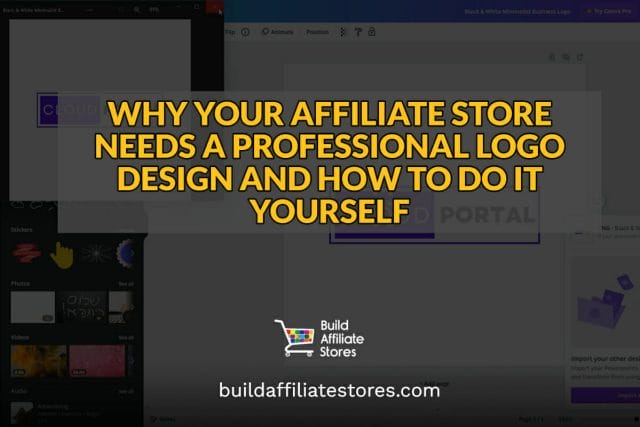 WHY YOUR AFFILIATE STORE NEEDS A PROFESSIONAL LOGO DESIGN AND HOW TO DO IT YOURSELF header