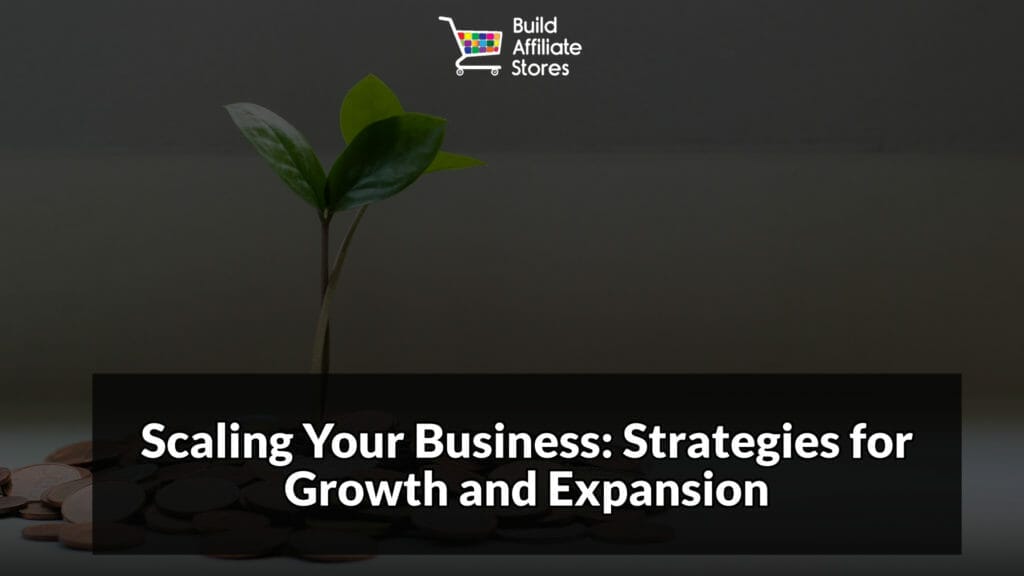 Build Affiliate Stores The Ultimate Guide to Mastering Affiliate Marketing Scaling Your Business Strategies for Growth and Expansion