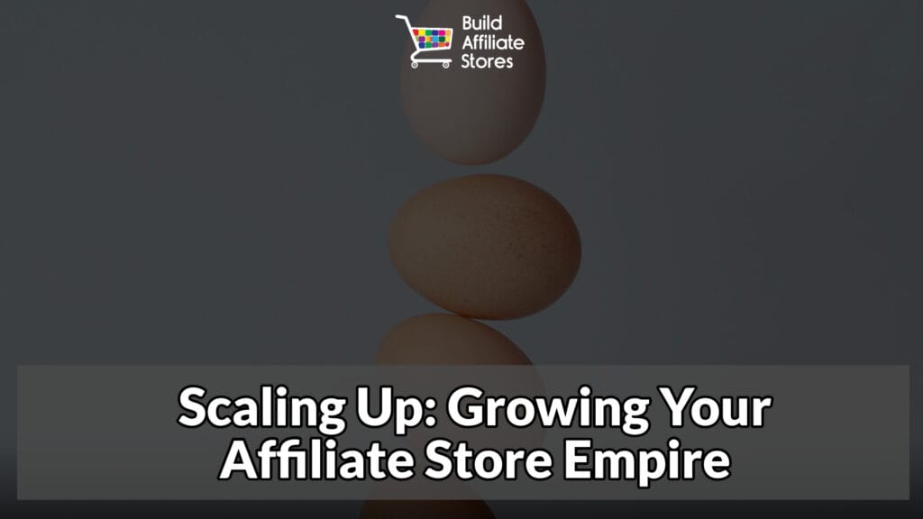 Build Affiliate Stores Scaling Up Growing Your Affiliate Store Empire